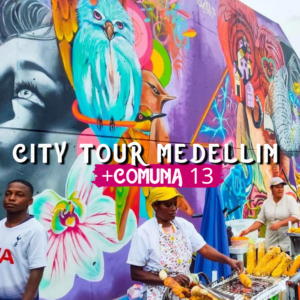 Visite de la ville de Medellín + Comuna 13